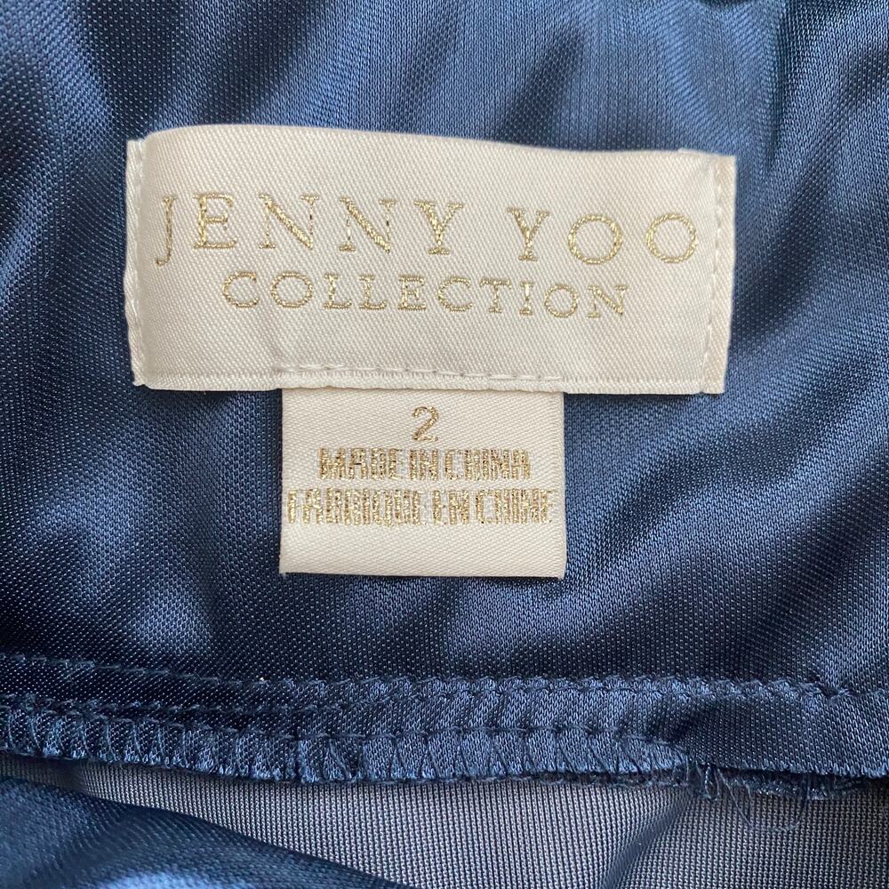 Jenny Yoo Madden Dress - French Blue Sz 2 - SOLD OUT ONLINE - Picture 8 of 10